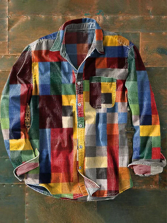 Matheus | Chemise à manches longues pour hommes avec poche